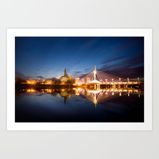 Winnipeg, MB, Canada Art Print