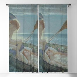 A Dream by Walter Crane Blackout Curtain