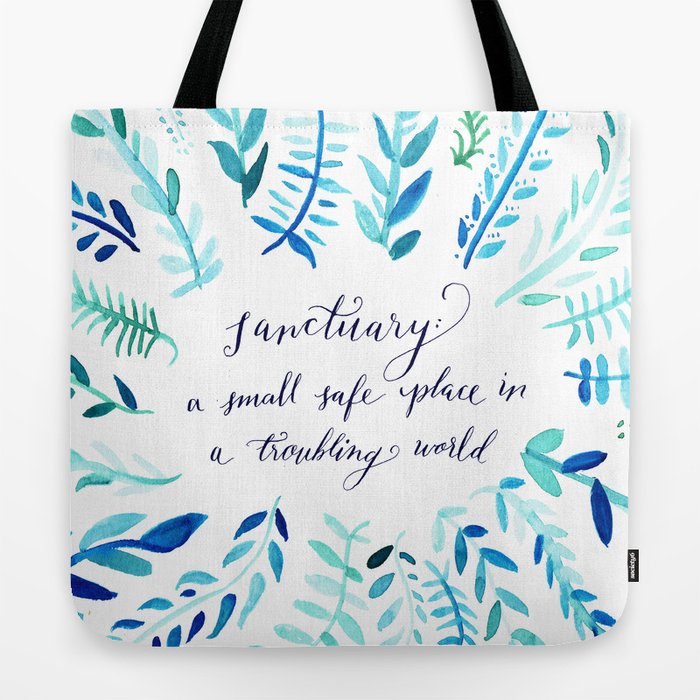 Inspirational shop tote bags