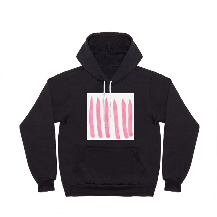 Watercolor Vertical Lines With White 40 Hoody
