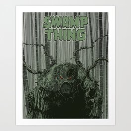 Swamp Thing Art Print