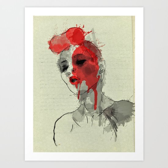 lost in dreams Art Print