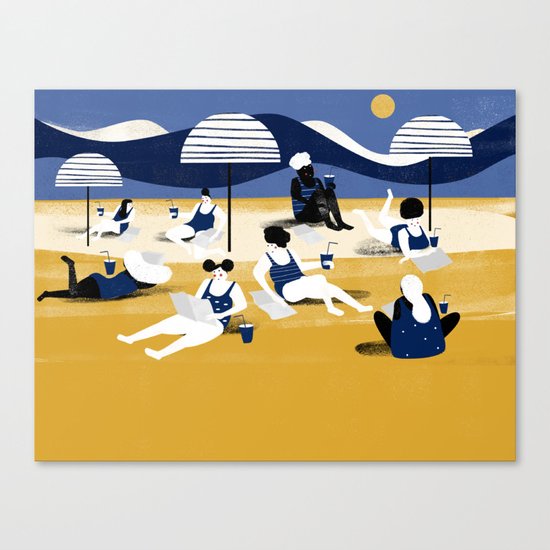 BEACH Canvas Print