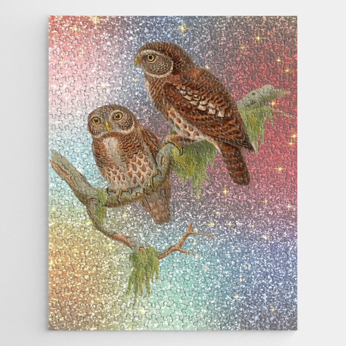 Owls and Sparkle  Jigsaw Puzzle