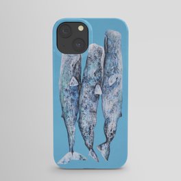 Sleeping Whales iPhone Case