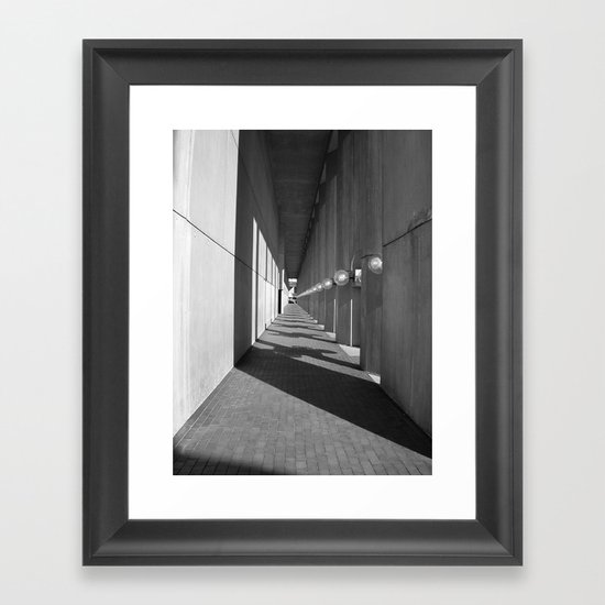 Vanishing Point Framed Art Print