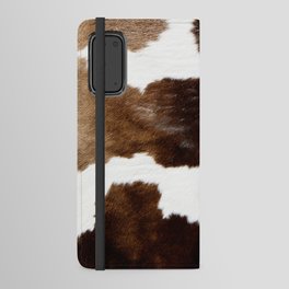 Brown Cowhide Android Wallet Case