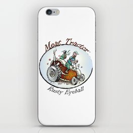 Meat Tractor Color Edition iPhone Skin