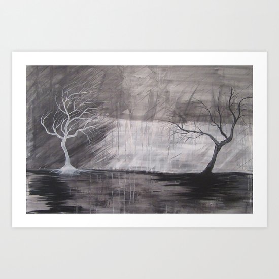 Dripping Art Print