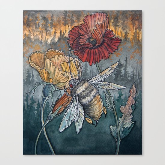 Ashes to Ashes Canvas Print