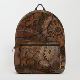 Changing Gear - Steampunk Gears & Cogs Backpack