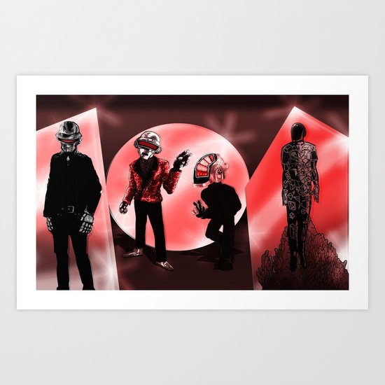 "Random Access Memories" by the CoS Art Dept Art Print
