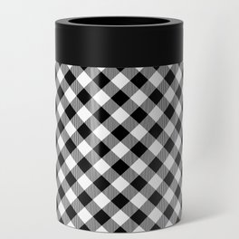 Classic Gingham Black and White - 12 Can Cooler