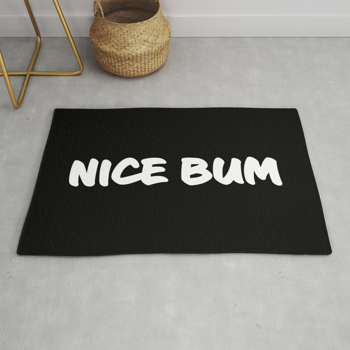 Nice Bum Rug