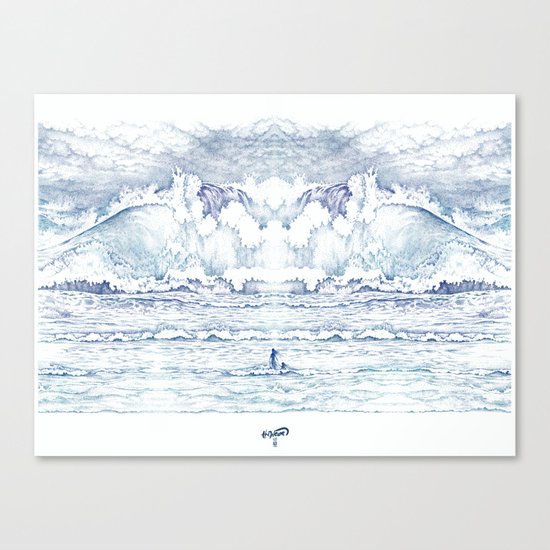 The Wave Canvas Print
