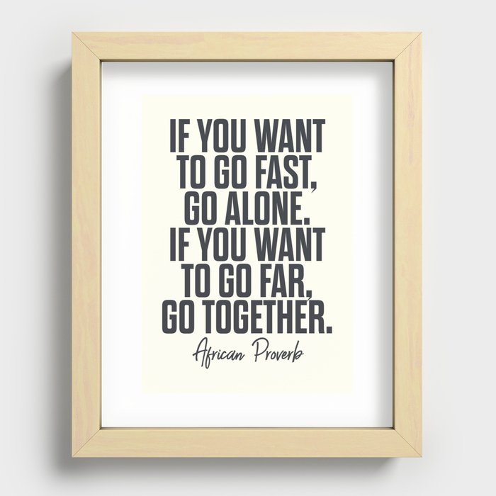 Recessed Framed Print