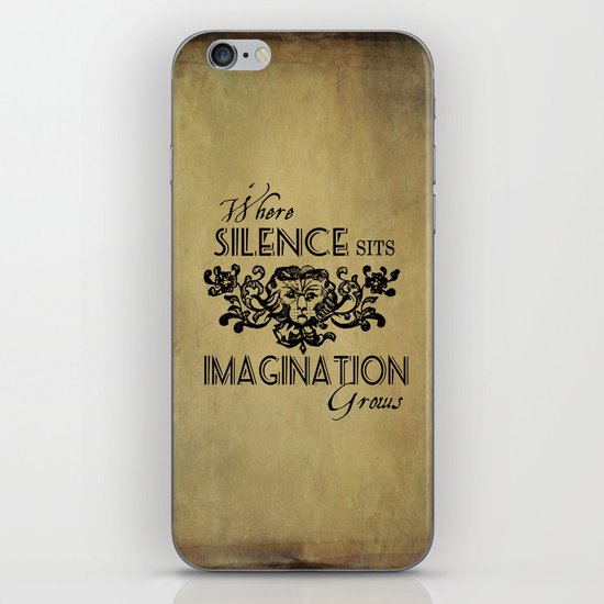 Where Silence Sits iPhone & iPod Skin
