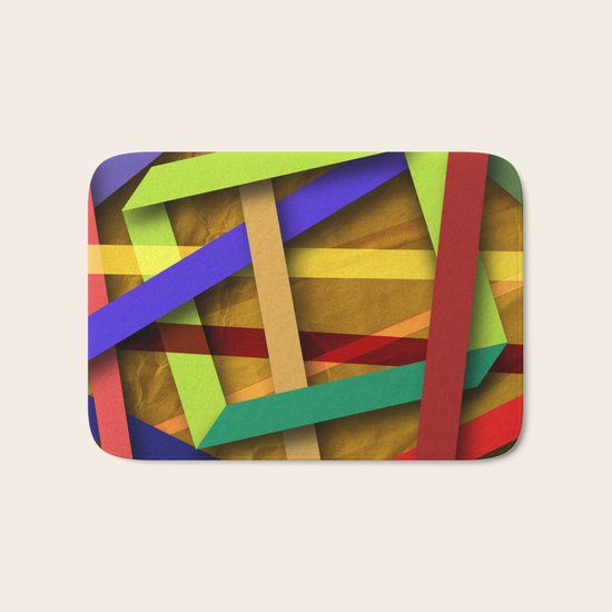 Abstract #356 Bath Mat