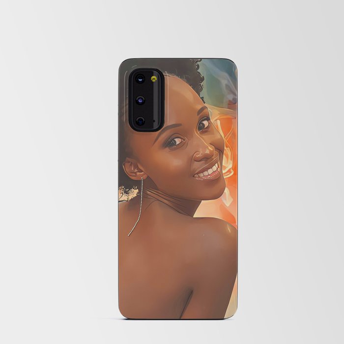 Lady-N Smiling Android Card Case