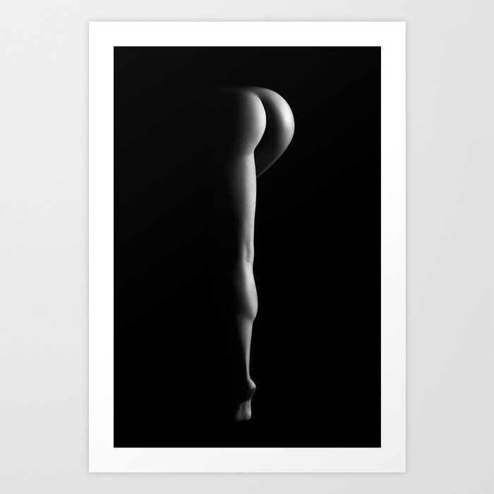 Nude woman bodyscape 38 Art Print