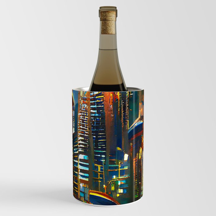 Skyline from the Future Wine Chiller