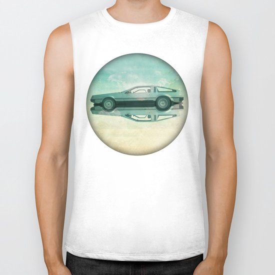 Siamese Delorean Biker Tank