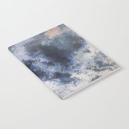 Dark blue old grey Notebook
