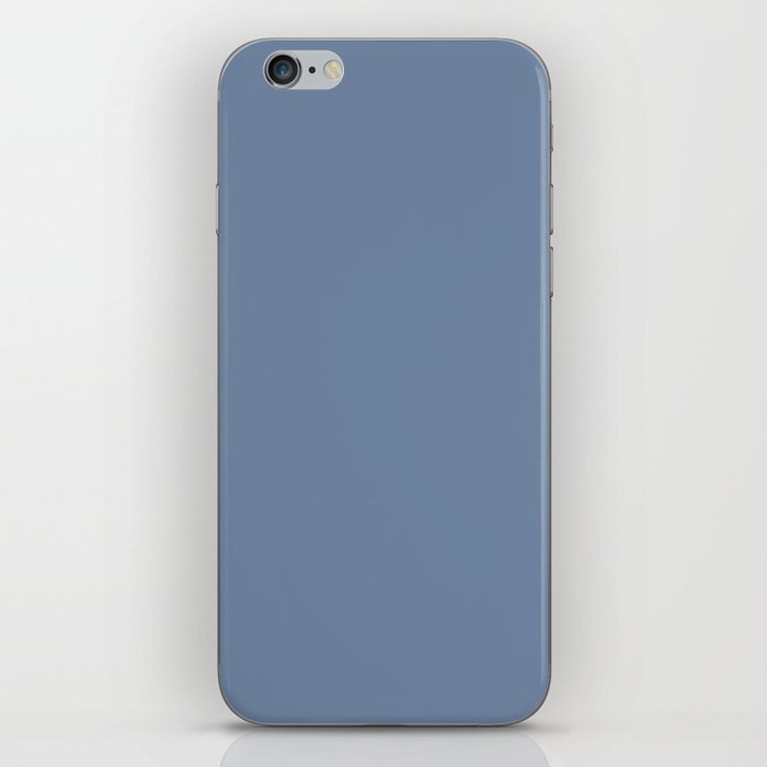 Steel Blue iPhone Skin