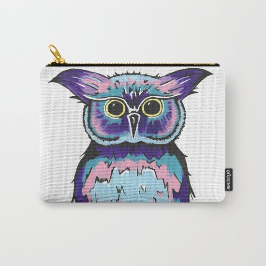 Small Scrappy Owl Carry-All Pouch