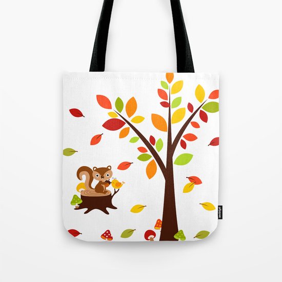 Chipmunk Tote Bag