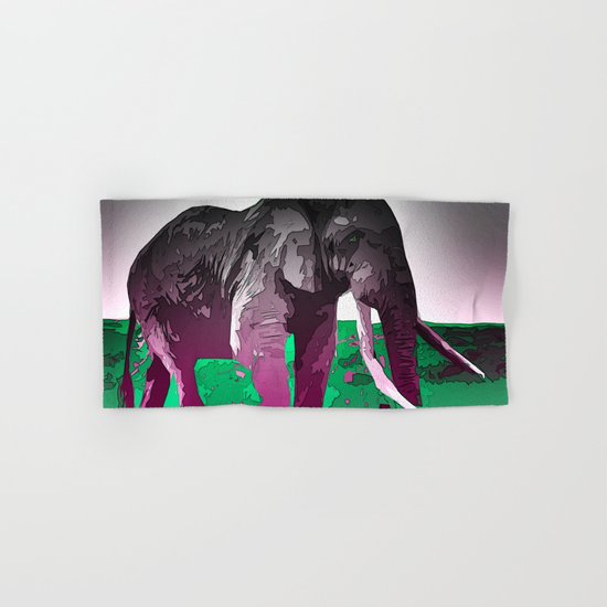 Elephant Hand & Bath Towel