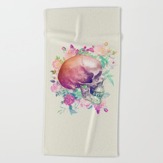 Skull I Beach Towel