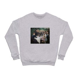 Peder Severin Kroyer - Hip, Hip, Hurrah! Crewneck Sweatshirt