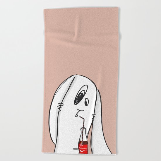 Melancholy's Coke Beach Towel