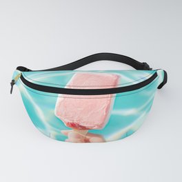 Popsicle Art Hot Day Blue Pink Pool side summer heat Parker Palm Springs  Fanny Pack
