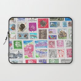 Stamp Collection Laptop Sleeve
