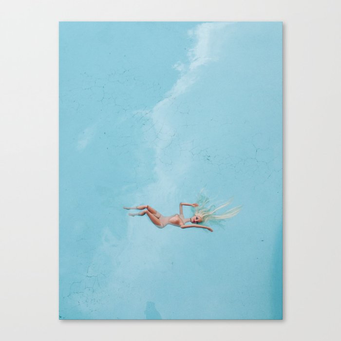 skinny dip Canvas Print