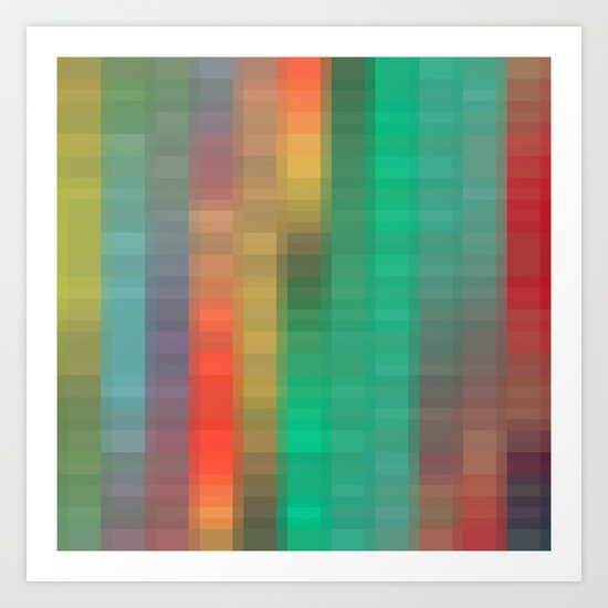 Links of Color Art Print