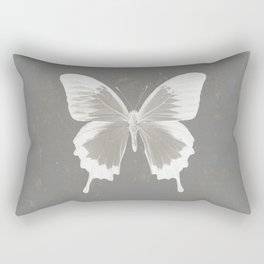 Butterfly on grunge surface Rectangular Pillow