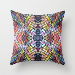 Refractions Reflected Throw Pillow