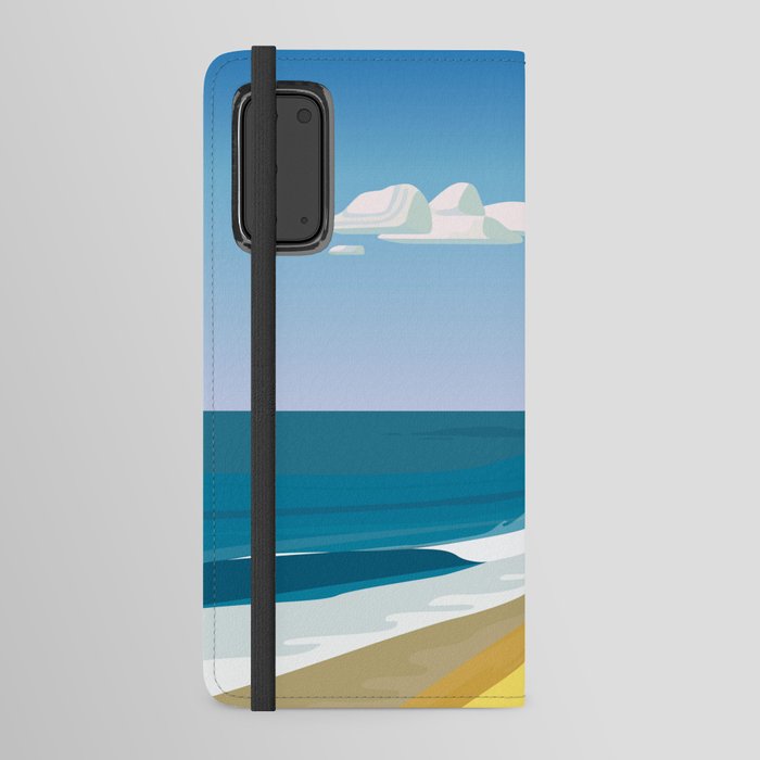 Rothko at the Beach Android Wallet Case