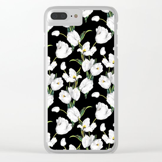 Floral Dream Clear iPhone Case