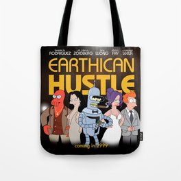 Earthican Hustle parody movie poster - B Tote Bag