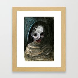 Demon Woman Framed Art Print