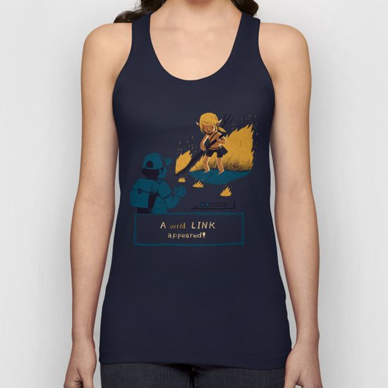 a wild link appeared Unisex Tank Top