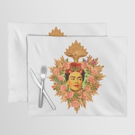 Frida Kahlo Shabby Chic Placemat