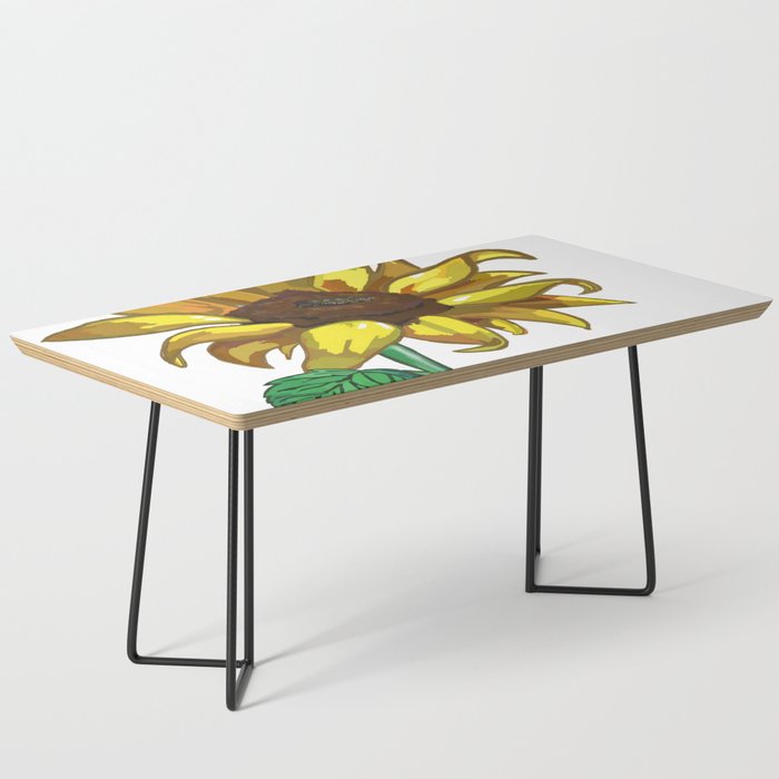 Sunflower and the Bee Coffee Table