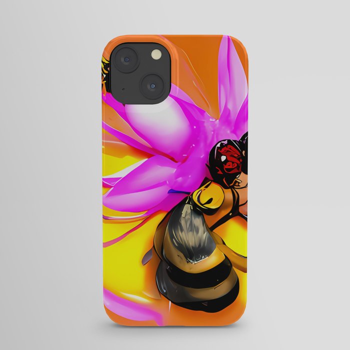 Abstract AI generative ART - Pollinate 3 iPhone Case