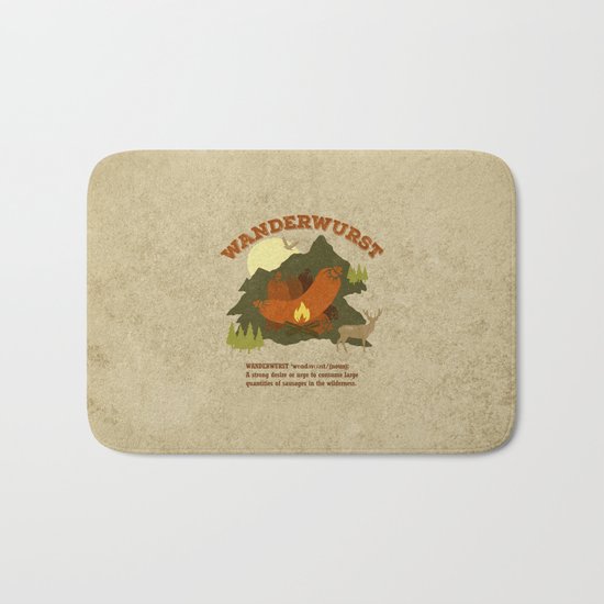 WanderWurst Bath Mat