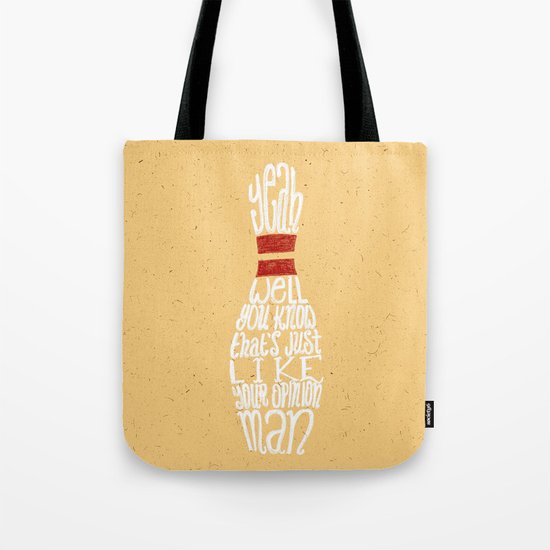 The Big Lebowski Tote Bag